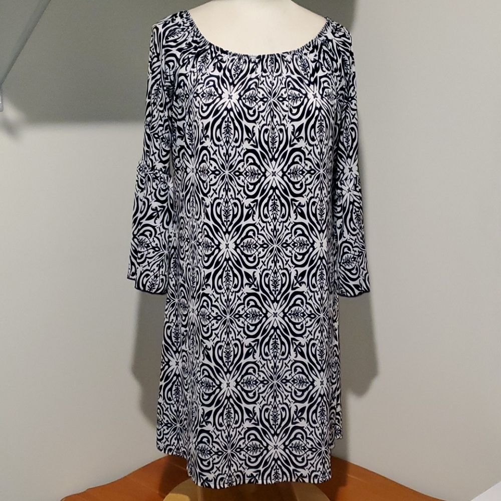 HoneyMe Dress with bell sleeves